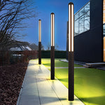 Minimalist Waterproof LED Black Modern Residential Outdoor Bollard Lights Yard Lighting - Lamp Outdoor