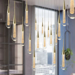 Teardrop Gold Pendant Light - Lamp Outdoor