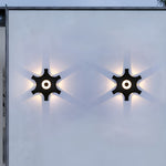Flower Shaped LED Waterproof Nordic Wall Washer Lights Wall Sconces Lighting - Lamp Outdoor