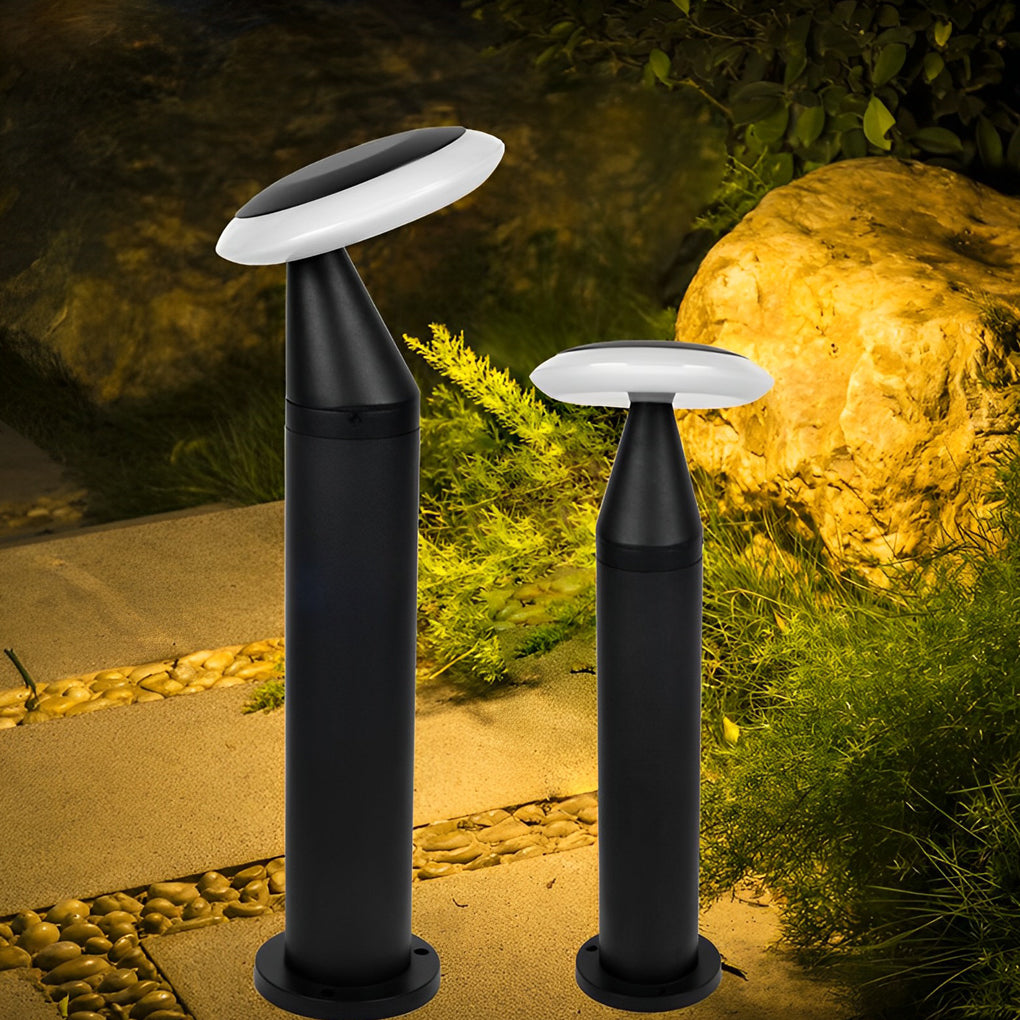 45° Angle Waterproof LED Lawn Lamps Mushroom-Shaped Modern Pathway Lights - Lamp Outdoor