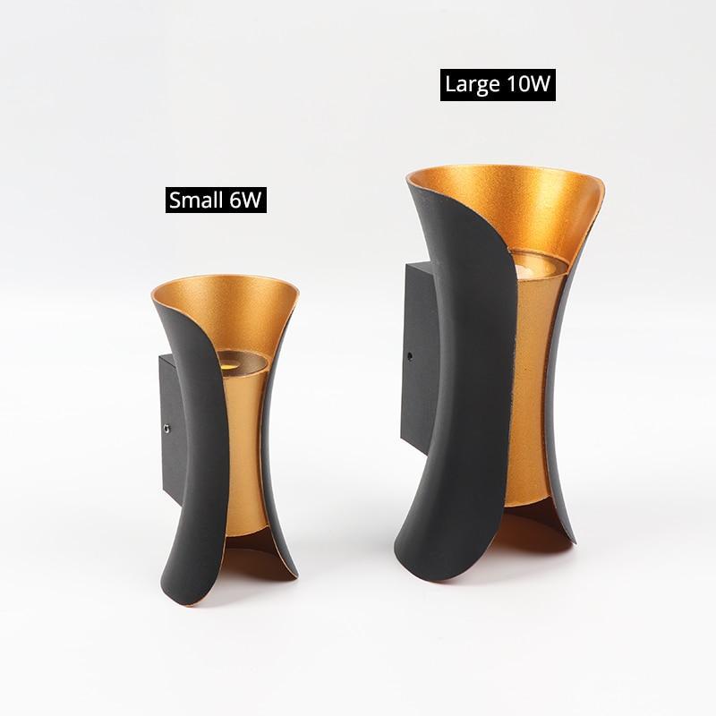 Noxel Curved Outdoor Wall Mounted Led Lamp - Lamp Outdoor