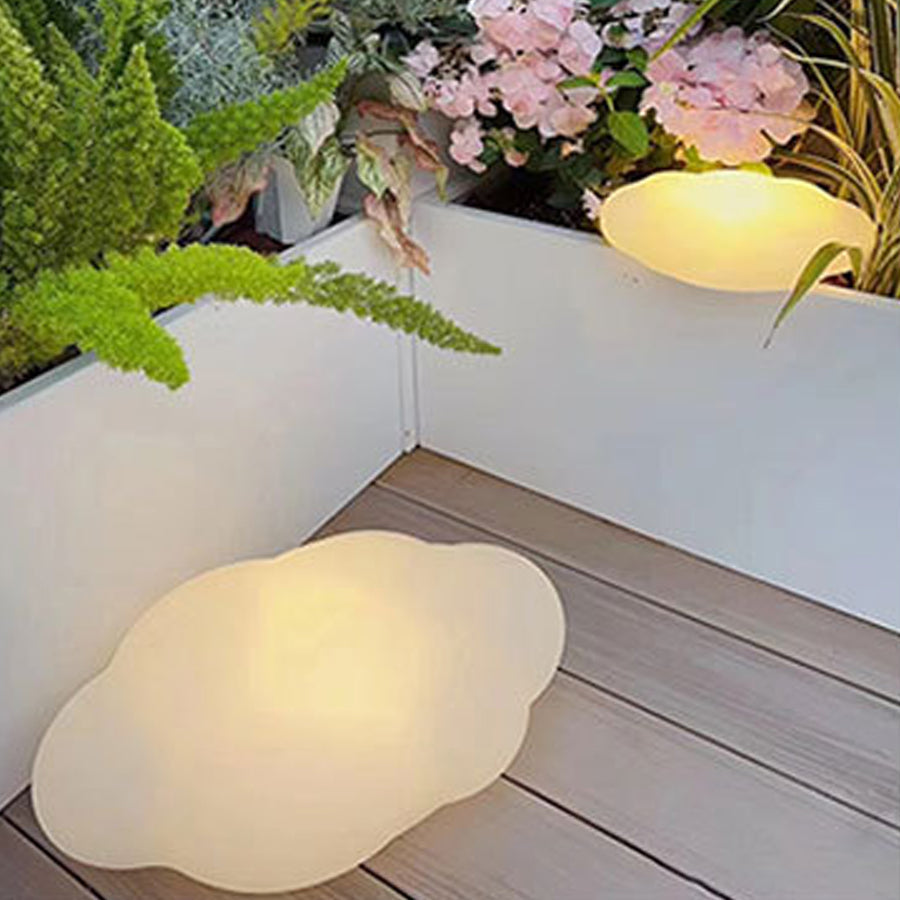 LED Cloud Landscape Lighting Waterproof PE Lawn Decorative Stool - Lamp Outdoor