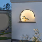 Waterproof Chinese Greeting Pine Outdoor Wall Light - Lamp Outdoor