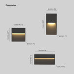 Ray Metal Rectangular Outdoor Deck Step Light - Lamp Outdoor