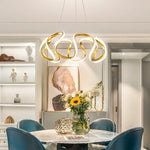 Clyra Modern Irregular Flower Pendant Light, 3 Colors - Lamp Outdoor