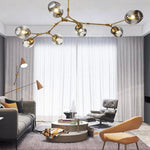 Kirae Nordic Modern Glass Pendant Light Clear Bubble - Lamp Outdoor