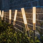 Reed & Cattail Outdoor Column Lights Low Voltage Solar LED Landscaping Garden Lawns Lighting - Lamp Outdoor