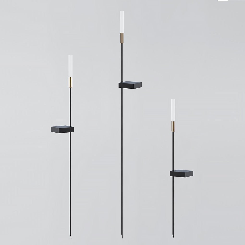 Reed & Cattail Outdoor Column Lights Low Voltage Solar LED Landscaping Garden Lawns Lighting - Lamp Outdoor