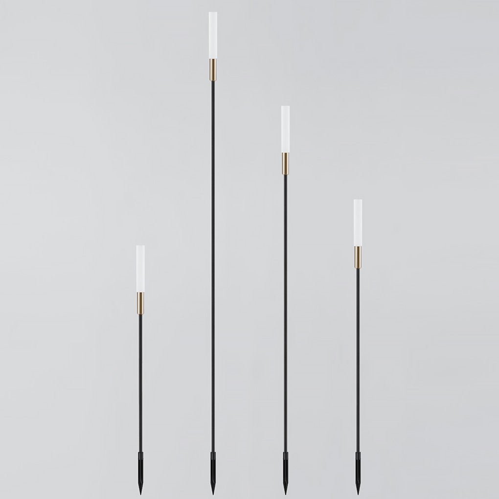 Reed & Cattail Outdoor Column Lights Low Voltage Solar LED Landscaping Garden Lawns Lighting - Lamp Outdoor