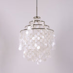 Round Shell Chandelier - Lamp Outdoor