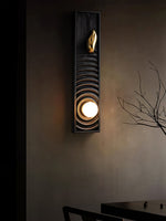Caleb Vintage Wood Wall Lamp - Lamp Outdoor
