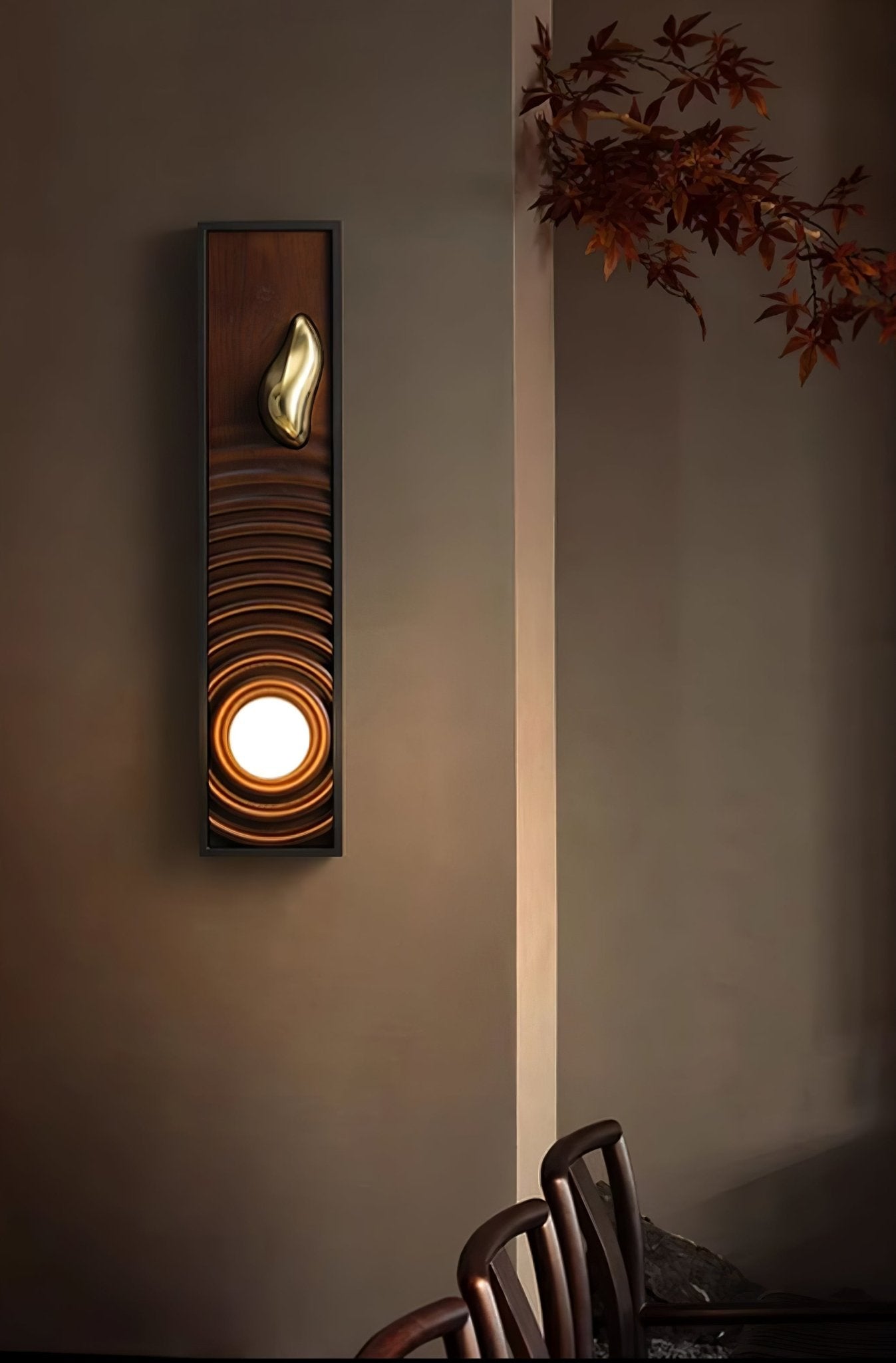 Caleb Vintage Wood Wall Lamp - Lamp Outdoor