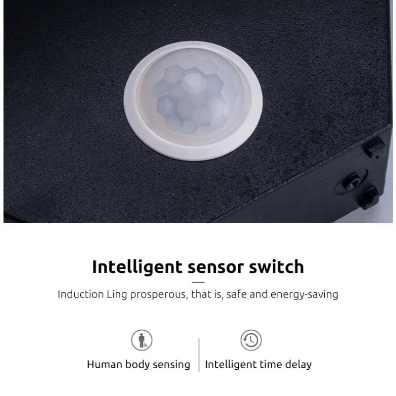 Elvon Nordic Arc Waterproof LED Outdoor Wall Lamp, Black - Lamp Outdoor