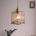 Zina Pendant Light Glass&Brass - Lamp Outdoor