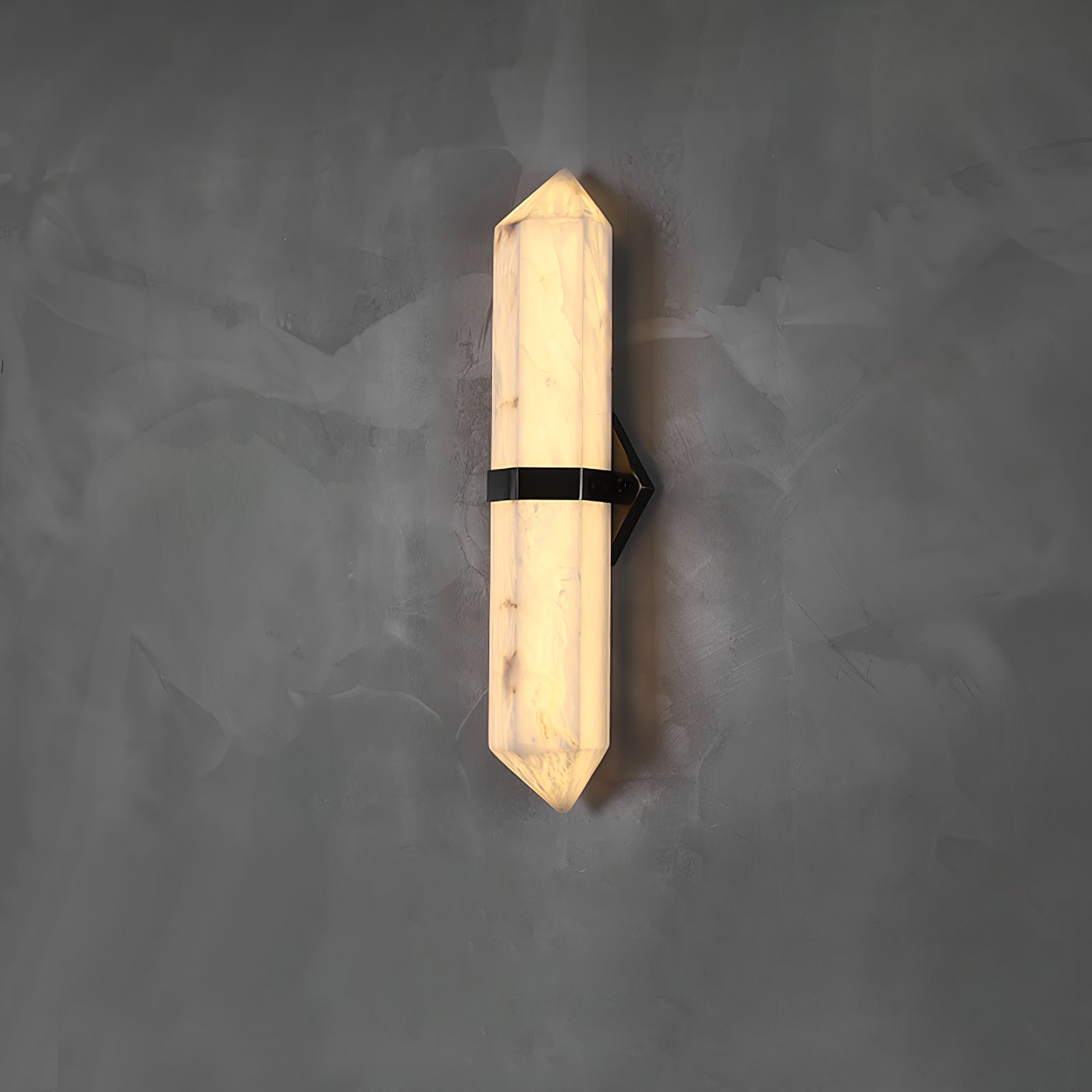 Alabaster Obelisk Wall Sconce - Lamp Outdoor