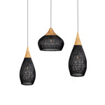 Braided Rattan Pendant Lamp - Lamp Outdoor