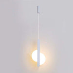 Doria Modern LED Pendant Light Black/White Metal Living Room - Lamp Outdoor