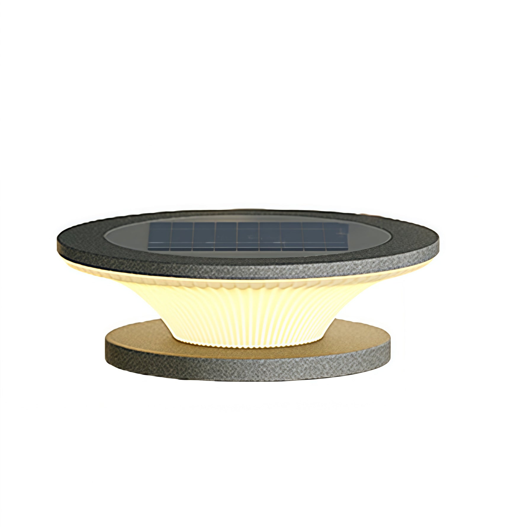 Waterproof Patio Pillar Lights Round Modern - Lamp Outdoor