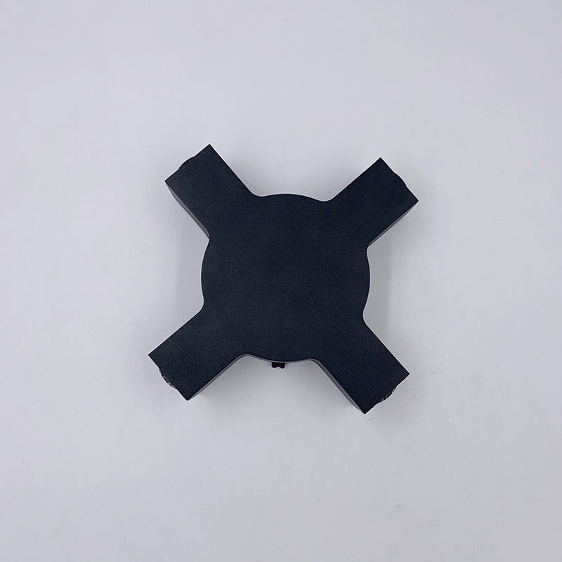 Creative Starlight Decorative LED Waterproof Black Modern Wall Lamp - Lamp Outdoor