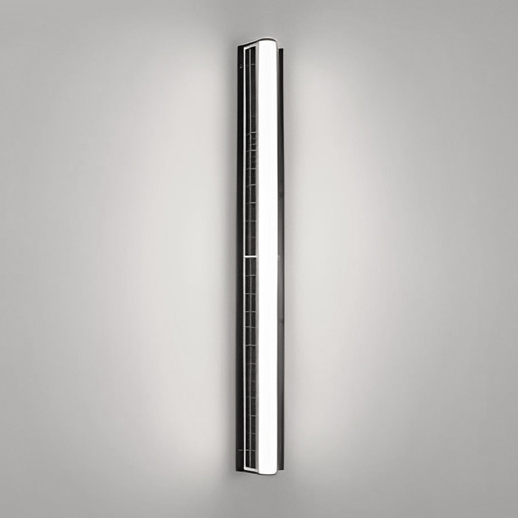 Long Acrylic LED Solar Outdoor Wall Light Waterproof Linear Wall Mounted Lighting - Lamp Outdoor
