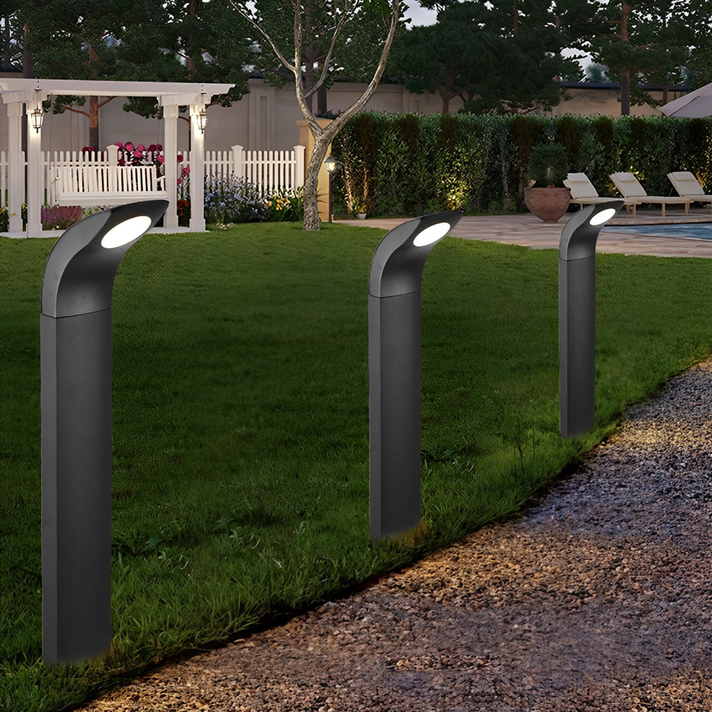 Curved Head COB LED Pathway Lights - Lamp Outdoor