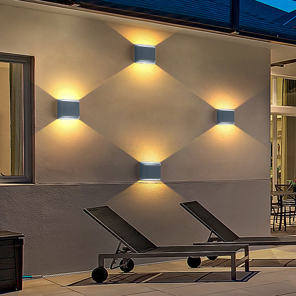 Modern Minimalist Waterproof LED Wall Light for Outdoor Villa Courtyard Garden - Lamp Outdoor