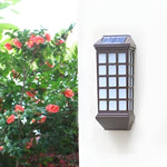 Solar LED Light-controlled Motion Sensor Modern Outdoor Wall Lamp - Lamp Outdoor