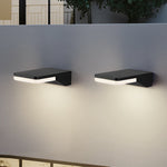 Rectangular Creative LED Waterproof Black Modern Outdoor Wall Sconces Lighting - Lamp Outdoor