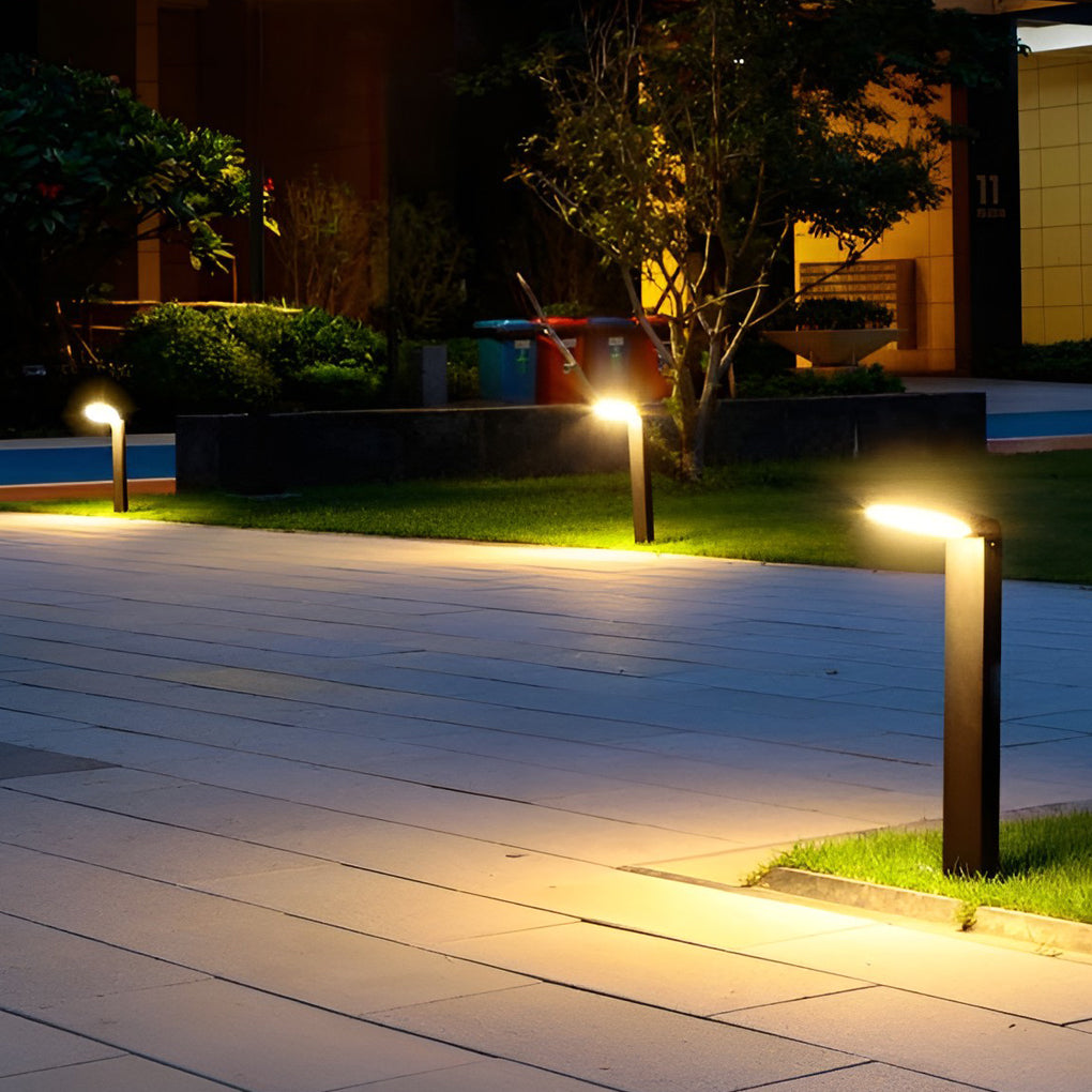 18W LED Ring Outdoor Landscape Lighting – Versatile Wall & Path Lamp - Lamp Outdoor