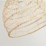 Lian Rattan Bamboo Lampshade Hand Knitted Pendant Light - Lamp Outdoor