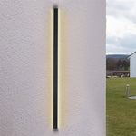 Waterproof Outdoor Long LED Linear Lights Black Modern Outdoor Wall Lighting - Lamp Outdoor