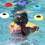 Enchanting RGB Solar Powered Pool Lights Waterproof Outdoor LED Round Lamps - Lamp Outdoor