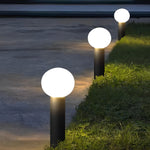 Elegant Round Ball LED Pathway Lights - Waterproof & Sturdy - Lamp Outdoor