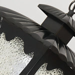 Retro Water Drops Glass Waterproof European Style Outdoor Chandelier - Lamp Outdoor