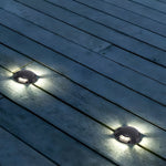 Outdoor Waterproof Horizontal Deck Stair Ground Lights Side-Emitting Low Voltage Step light for Pathways & Stairs - Lamp Outdoor