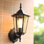Retro Hexagonal Waterproof European Style Outdoor Wall Lights Wall Lamp - Lamp Outdoor