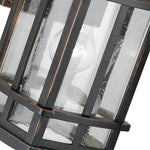 Retro Simple Waterproof Bubbles Glass Shade Modern Outdoor Wall Light - Lamp Outdoor