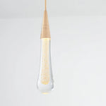 Teardrop Gold Pendant Light - Lamp Outdoor