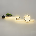 Moon Tree Scenery Waterproof LED Black Retro Outdoor Wall Lights Sconces - Lamp Outdoor