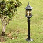 Elegant Slim Post LED Outdoor Post Lights Black/Bronze Pathway Lamps - Lamp Outdoor