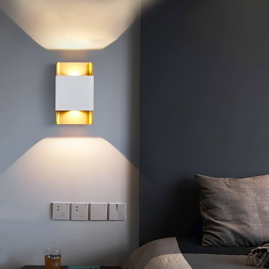LED Up and Down Lights COB Waterproof Metal Modern Outdoor Wall Lamps - Lamp Outdoor
