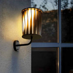 Creative Twisted Waterproof LED Modern Outdoor Wall Lamp Plug in Wall Lights - Lamp Outdoor