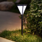 Sleek Solar LED 2.6W Pathway Post Light Outdoor Waterproof Lighting - Lamp Outdoor