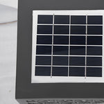 Elegant Snowflake Solar LED Bollard Light Modern Outdoor Waterproof Lawn Lamp - Lamp Outdoor
