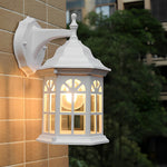Waterproof Aluminum Alloy Glass LED European Style Outdoor Wall Lights - Lamp Outdoor