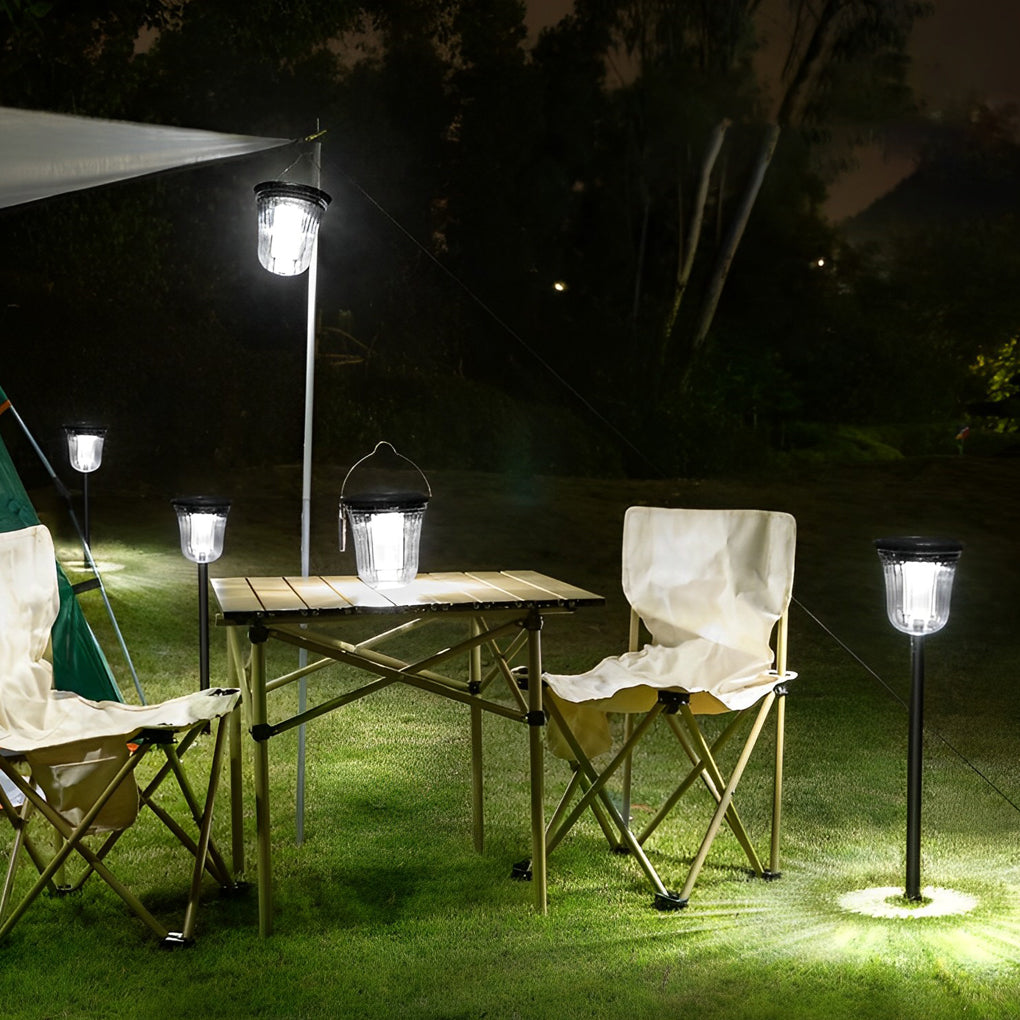2Pcs Intelligent Solar Lawn Lights with Motion Sensor - Lamp Outdoor