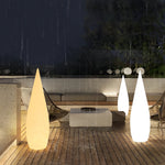 Three-Way Powered Water Drop LED Floor Lamp - Lamp Outdoor