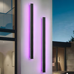 Black Long LED Linear Lights Wall Lights Outdoor LED Lighting - Lamp Outdoor