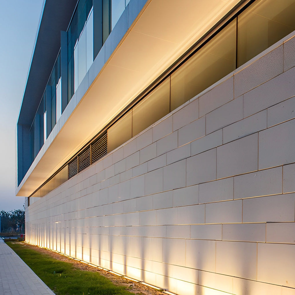 LED Rectangular Waterproof DC24V Recessed Outdoor Wall Washer Lights - Lamp Outdoor