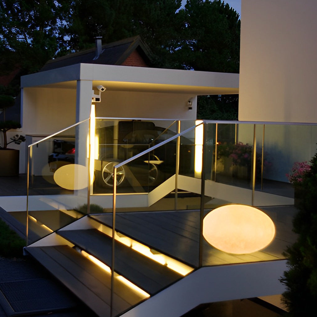 Resin Cobblestone LED Lawn Light Modern Waterproof Outdoor Landscape Lamp - Lamp Outdoor